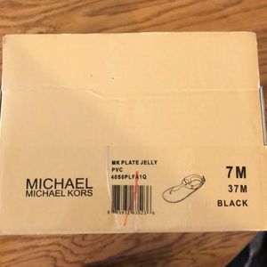Michael Kors jelly sandals